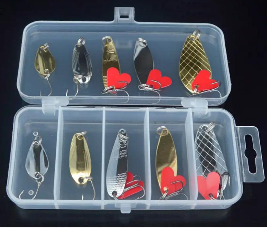 10 Gold Silver Spoon Assortment Set 3